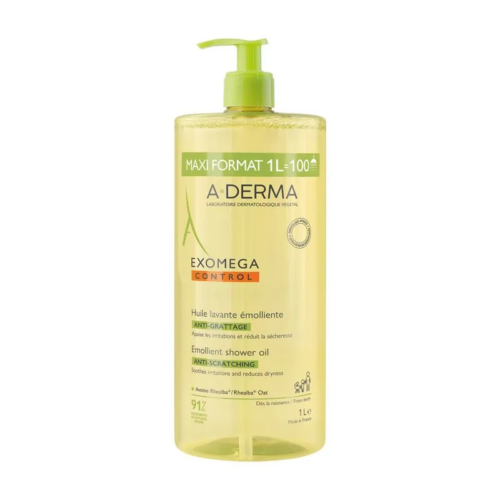Exomega Control Aceite de Ducha - A-derma 1 Litro
