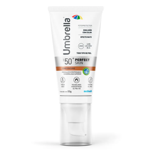 Umbrella Perfect Skin Protector Solar Tono Oscuro SPF 50+ X 50G